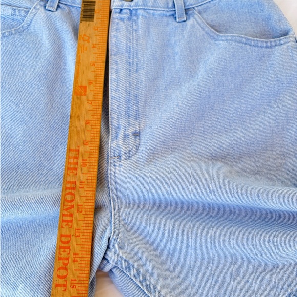 Vintage Lee Relaxed Fit Light Blue womens Denim Shorts - Picture 10 of 10